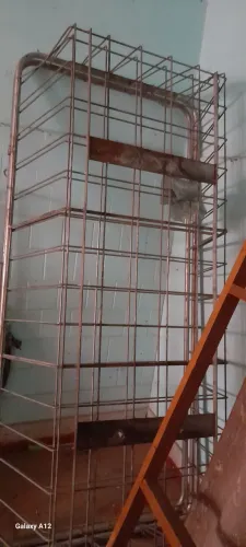 Lixeira de ferro galvanizado 2 X 90