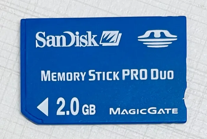Memory Stick Pro Duo 2.0GB Sandisk