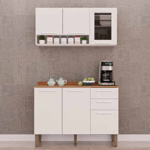 COZINHA COMPACTA SUPER DESIGN E QUALIDADE EM MUITA ELEGÂNCIA SURPREENDA-SE!! IWUTTY