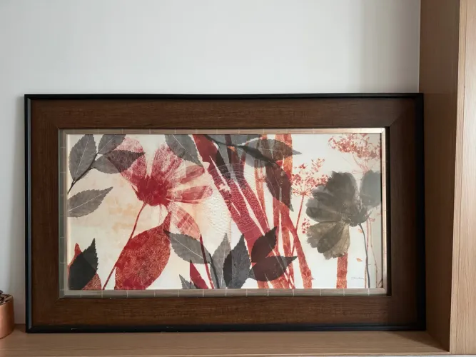 Quadro floral grande