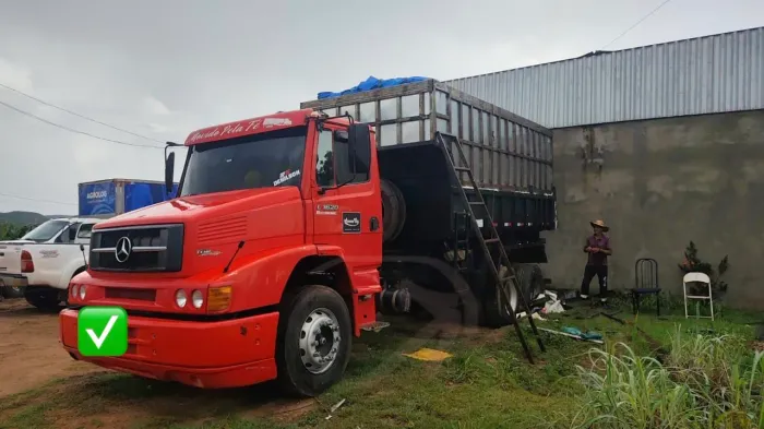 MB L1620 basculante Caçamba