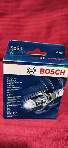 Velas Bosch SP39 FR5DC 4 unidades novas, comprei errado, estão na caixa novas