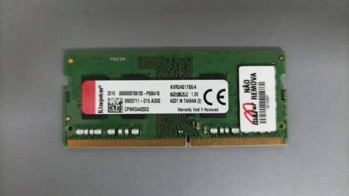 Memória RAM Notebook 4gb DDR4