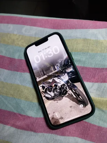 iPhone 14 128GB Azul - Com Defeito - iCloud Desbloqueado