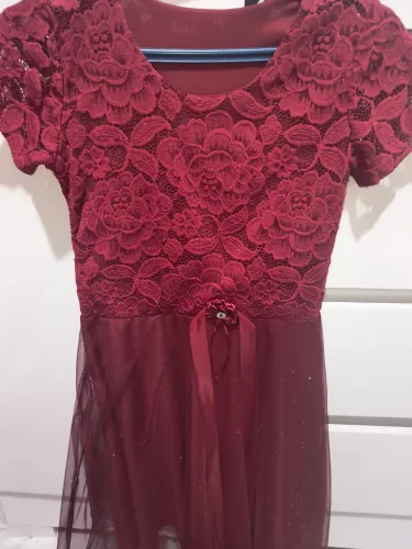 Vendo vestido cor marsala elegante