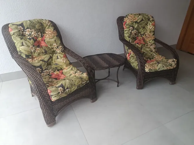 Cadeira de fibra para descanso