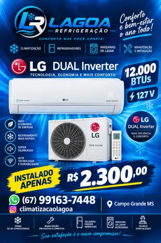 Ar 127 dual inverter 12 mil btus