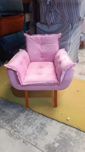 Poltrona de Veludo