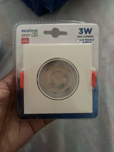 Spot Led 3W Luz Branca 
