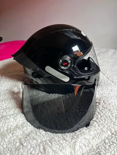 Capacete LS2 + viseira fume