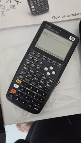 Calculadora Gráfica HP 50g Usada - Completa e em Bom Estado