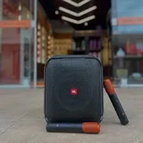 JBL Partybox Encore 2 com Dois Microfones Nova