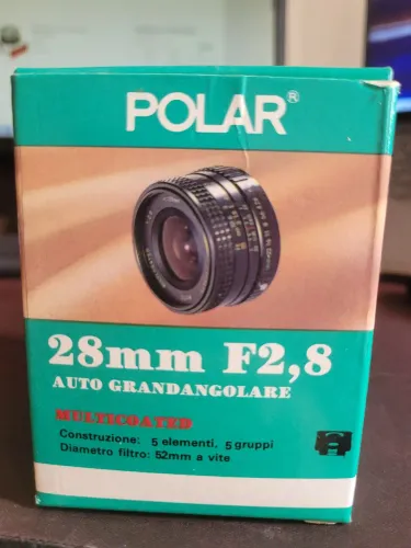 Lente Pentax 28mm F2,8 Automatisches Weitwinkel Objektiv - rosca