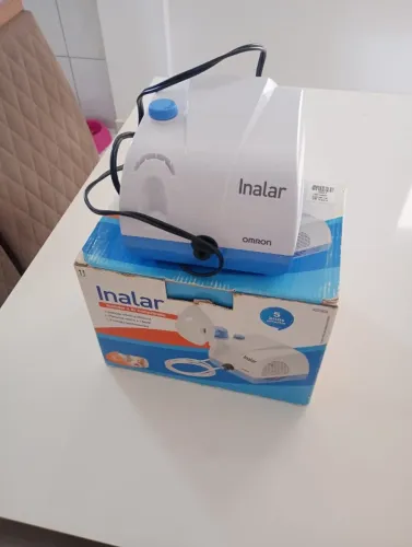 Inalador Omron Inalar Semi Novo Completo + Acessórios | Pouco Uso