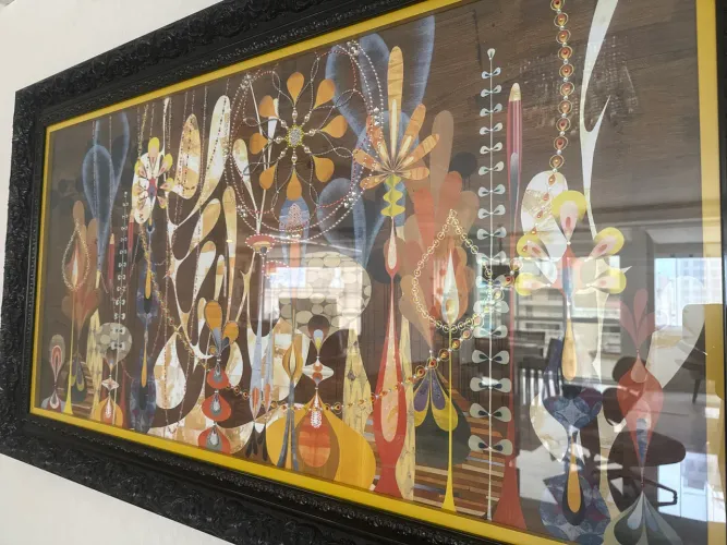 Quadro decorativo 1.43 x 83 cm 