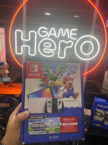 Nintendo switch OLED desbloq (loja física)
