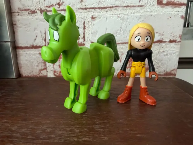 Figura Imaginext DC Comics Teen Titans Go Mutano e Terra