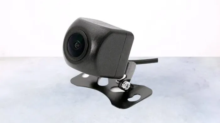 Câmera de segurança para ré com suporte para placa estilo borboleta Novo