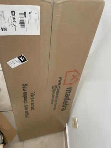 Home Painel Tv 50 Pol Sala Suspenso Ripado 3d Com Nicho Cor Preto Clique Moveis