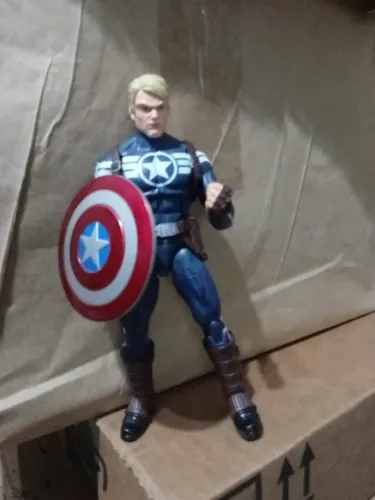capitão américa comandante rogers marvel legends hasbro wave awesome hulk boneco figura