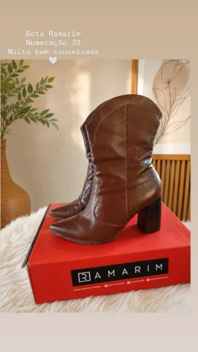 Bota Ramarim, super conservada