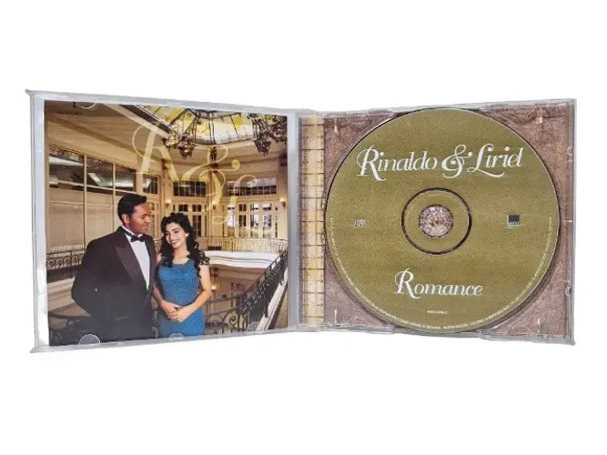 CD Rinaldo & Liriel - Álbum Romance - Mídia original