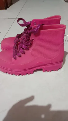 Bota Infantil Barbie Coturno Glamour 