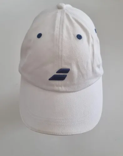 Bone Babolat Drive Cotton Branco E Azul