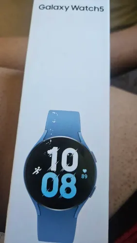 Relógio galaxy watch 5 44mm azul edição especial