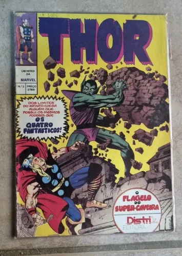 THOR Nº 3 - Distri Editora | Raridade Marvel 1983. 28 páginas.