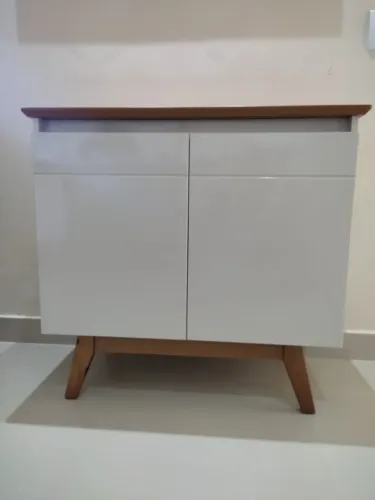 Buffet aparador balcão classic 2 portas off white Imcal
