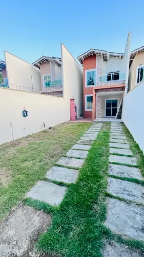CASA DUPLEX no Eusébio - Urucunema ? Apenas  1 min do Centro! R$ 390 MIL  128m2 de área co