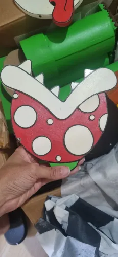 Decoração do tema Mario bros