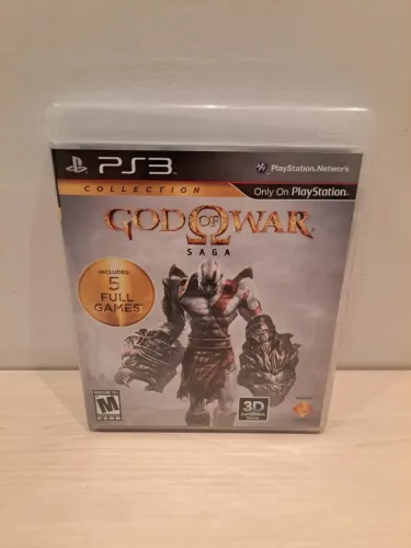 God of War Saga PS3 - Coleção Completa 3 Jogos - 2 Discos - Original CIB