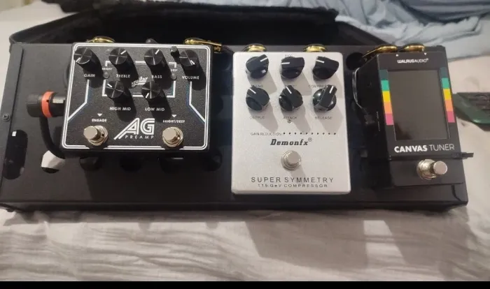 Pedalboard completo para Baixo