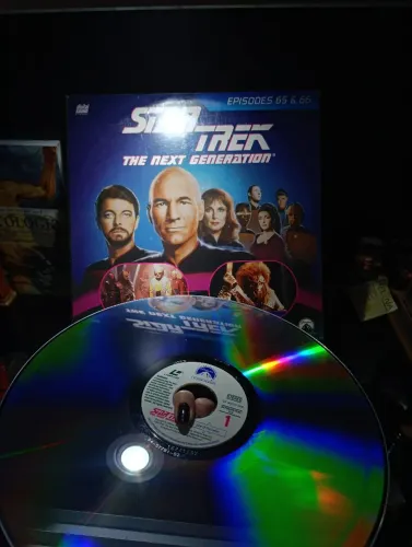 Laserdisc Star Trek The Next Generation 65 e 66