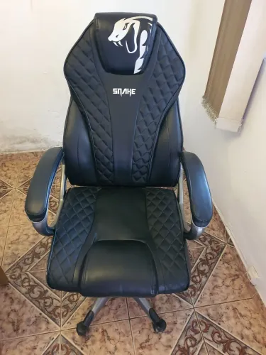 Cadeira Gamer Snake Manba Negra