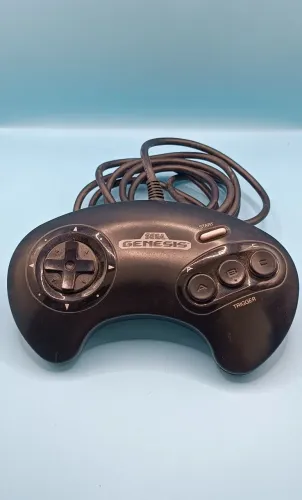 CONTROLE ORIGINAL MEGA DRIVE GÊNESIS 