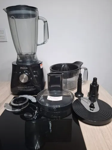 Multiprocessador All in one 2 Philco (Liquidificador, Processador e Espremedor de Fruta)