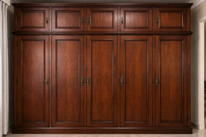 Guarda roupa vintage 10 portas