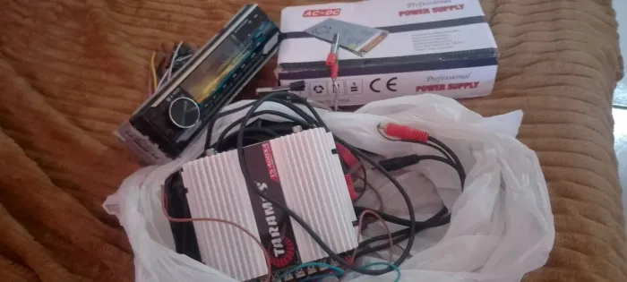 Som led, fonte chaveada de 150amperes, módulo