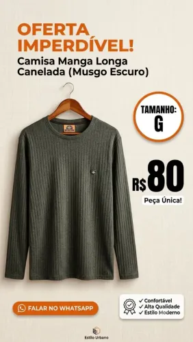Camisa Manga Longa