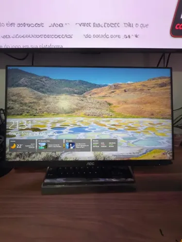 Monitor Gamer AOC Hero 23,8? - 144Hz IPS (Usado e bem conservado)