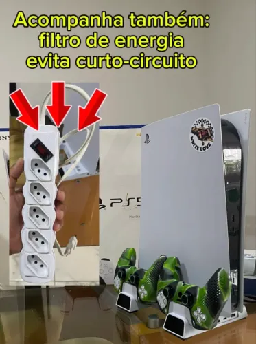 PS5 COMPLETO. Venda ou troca em 14ProMax 256