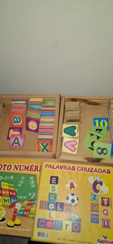 Brinquedos educativos MDF