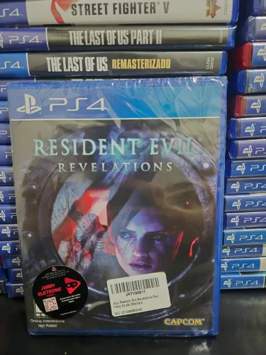 Resident Evil Revelations (Lacrado) Jogo PS4