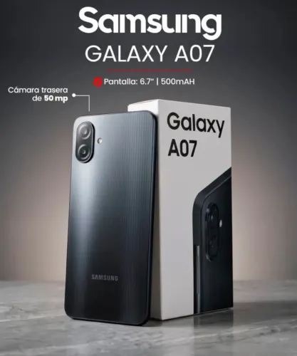 Samsung A07 256GB/8GB RAM LACRADO COM NOTA!!