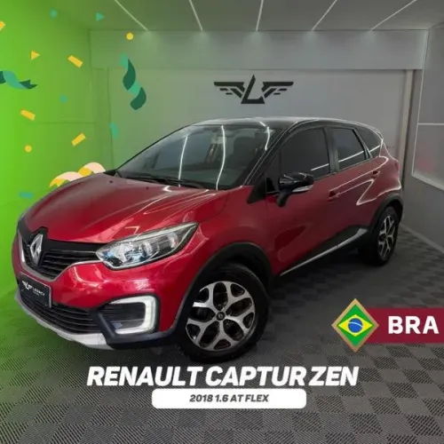 Renault Captur Zen 1.6 16V Flex 5P Aut. 2018