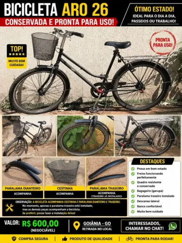 BICICLETA A VENDA