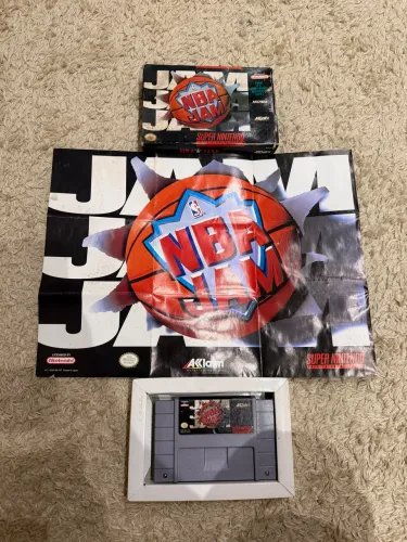 NBA JAM nintendo (aceito trocas) sem oferta